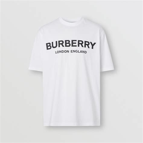 burberry white shirt with logo|authentic Burberry shirt.